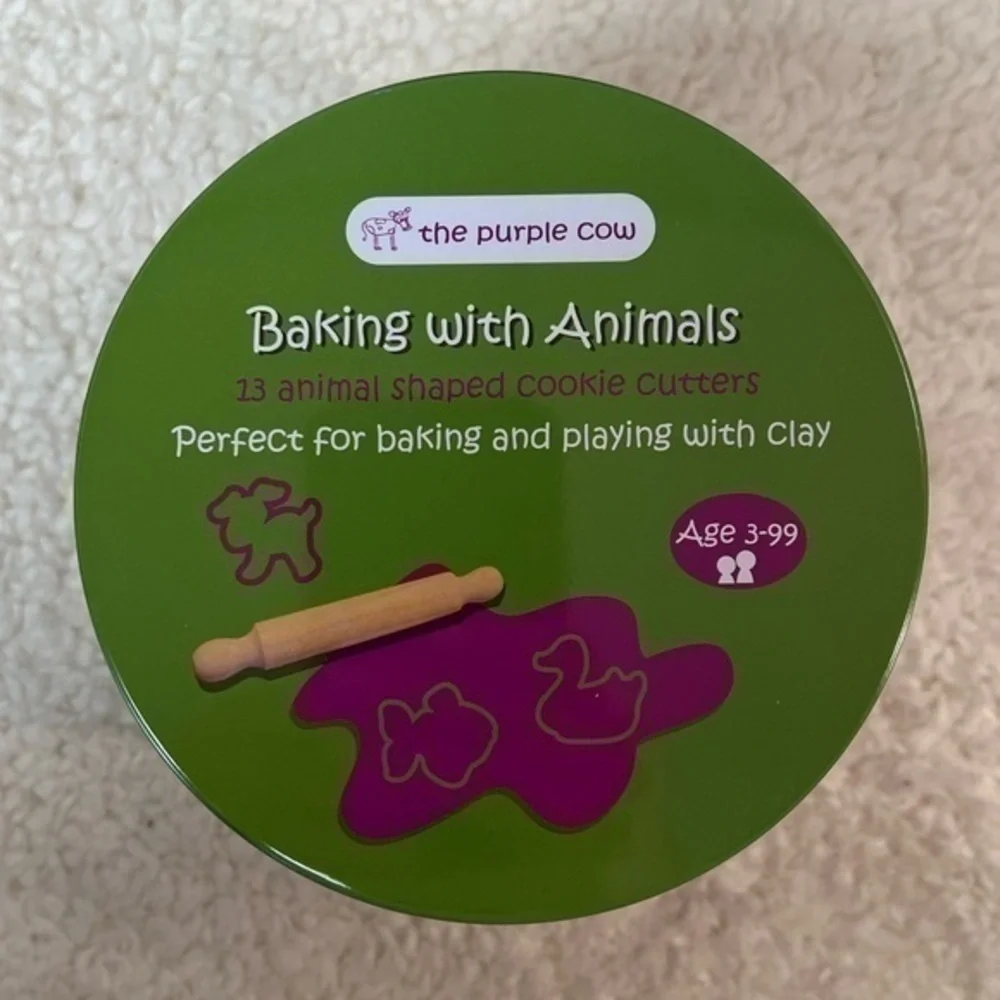 Purple Cow “Animal Shaped” Cookie Cutters